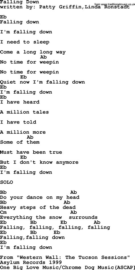 lyrics to fall down|fall down song lyrics.